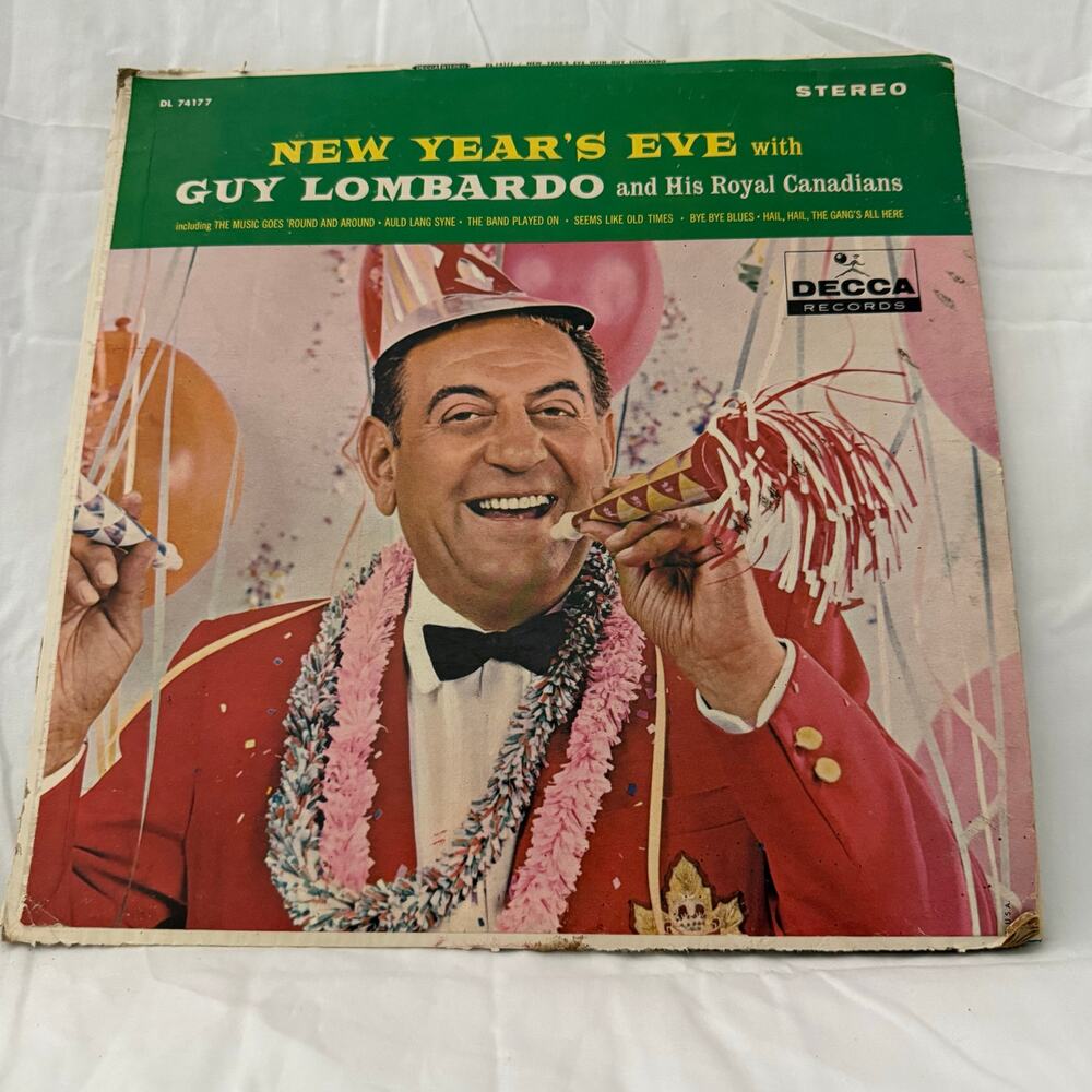 New Years Eve with Guy Lombardo Royal Canadians DL 74177 Decca Records